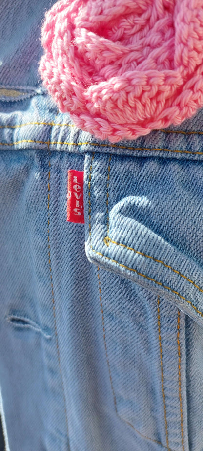 Decorated Levi's Denim Jacket