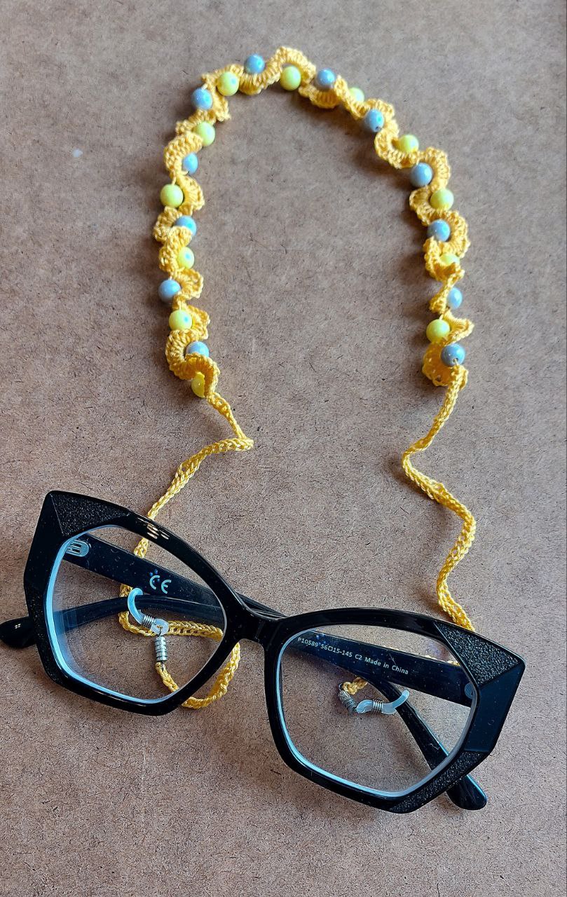 Mermaid Crochet Eyeglasses Chain & Necklace